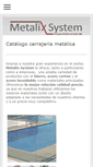 Mobile Screenshot of metalixsystem.com
